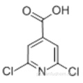 Ácido 4-piridinocarboxílico, 2,6-dicloro-CAS 5398-44-7